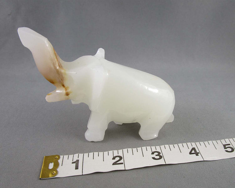Onyx Stone Elephant
