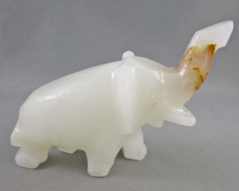 Onyx Stone Elephant