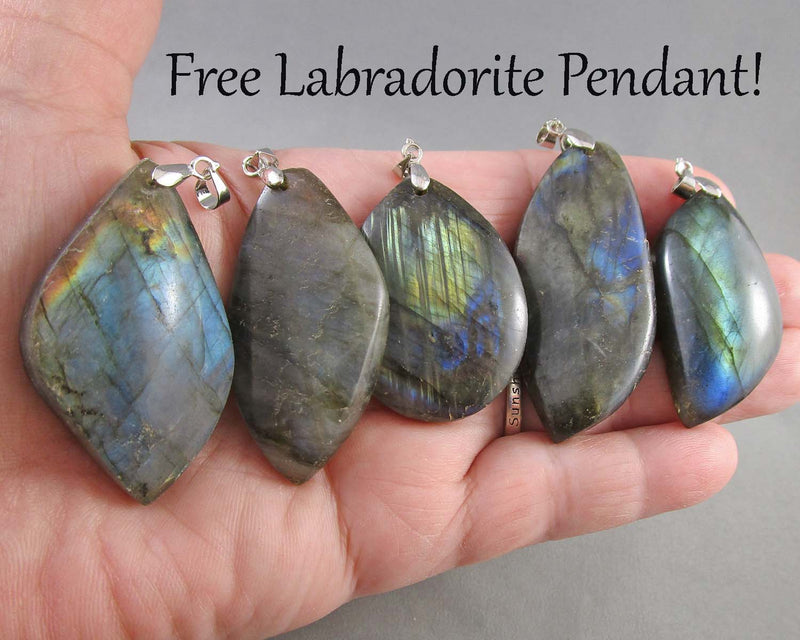 FREE Labradorite Pendant with $50 Purchase!