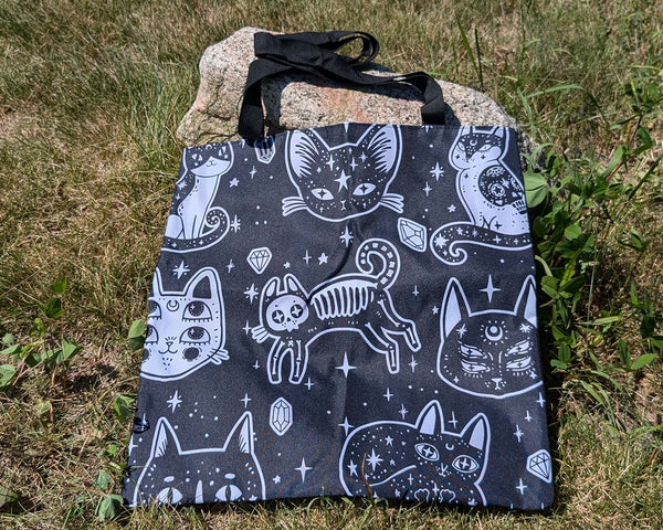 Witchy Kitty Style Shoulder Bag 1pc (BAG A)