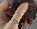 Prehnite Wire Wrapped Ring 1pc (Custom Sizes)