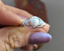Opal Wire Wrapped Ring 1pc (Custom Sizes)