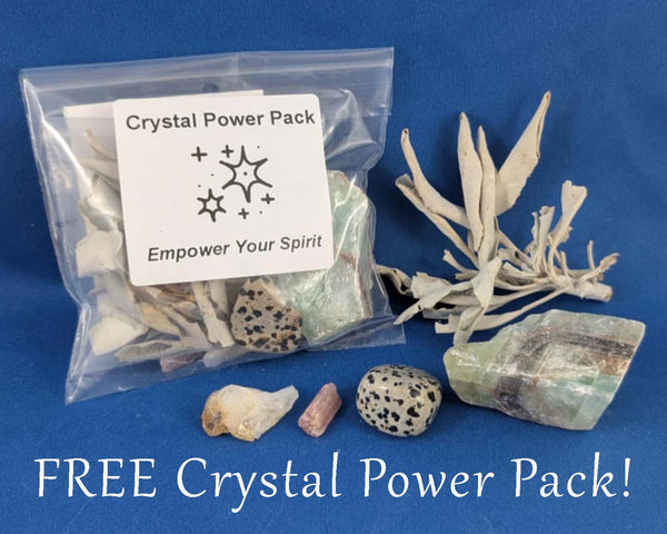 FREE Crystal Power Pack with Purchase!