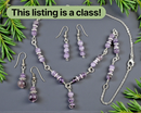 IN PERSON CLASS Jan 25th - Wire Wrap Basics - Earrings & Necklace