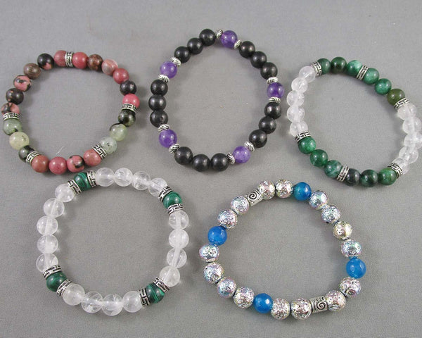 You Choose!  Handcrafted Gemstone Bracelets!
