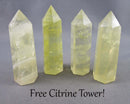 Free Citrine Gemstone Tower with $60 Purchase!