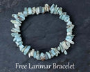 Free Larimar Gemstone Bracelet with $60 Purchase!