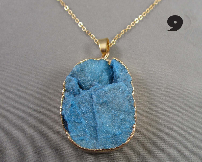 50% OFF!  Gemstone Pendants Drop - Drop 4