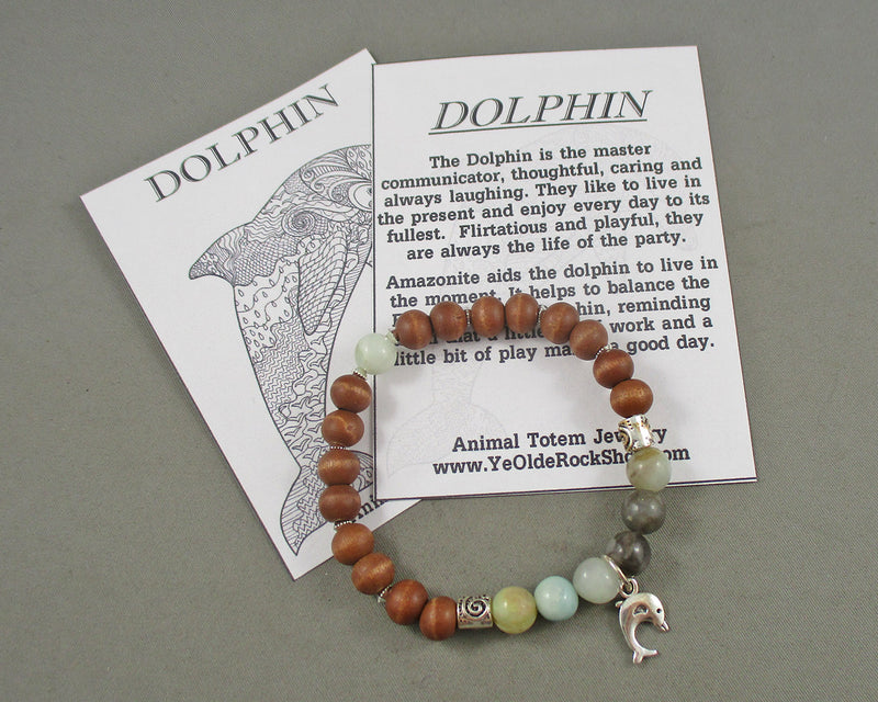Dolphin Animal Totem Bracelet 1pc T819
