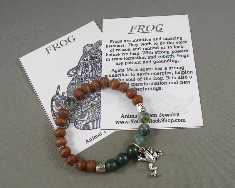 Frog Animal Totem Bracelet 1pc T817