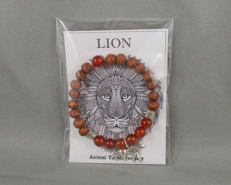 Lion Animal Totem Bracelet 1pc T823