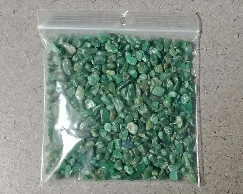 Green Aventurine Stone Chips 100g - Undrilled (G045)