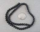 Black Obsidian Bead Strand Round Various Sizes