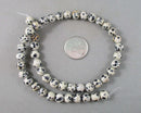 Dalmatian Jasper Beads Round Various Sizes
