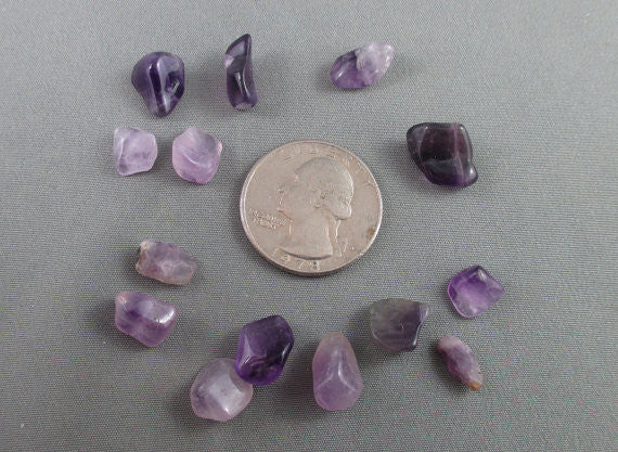 Amethyst Chips Large (Undrilled) - 100g
