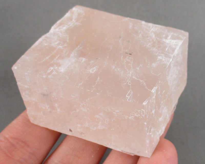 Pink Optical Calcite Cube 1pc B245-6