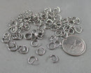 Jump Rings Stainless Steel Various Sizes