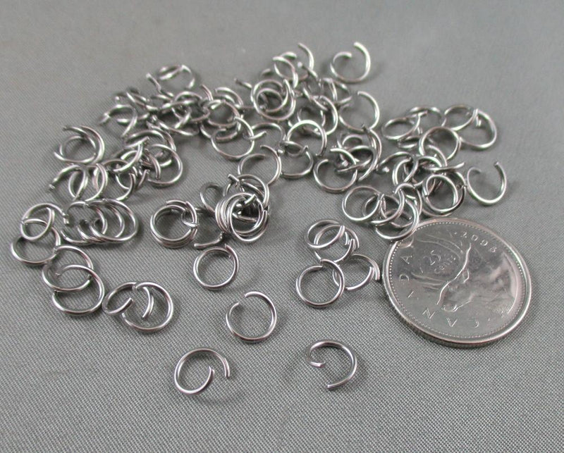 Jump Rings Stainless Steel Various Sizes