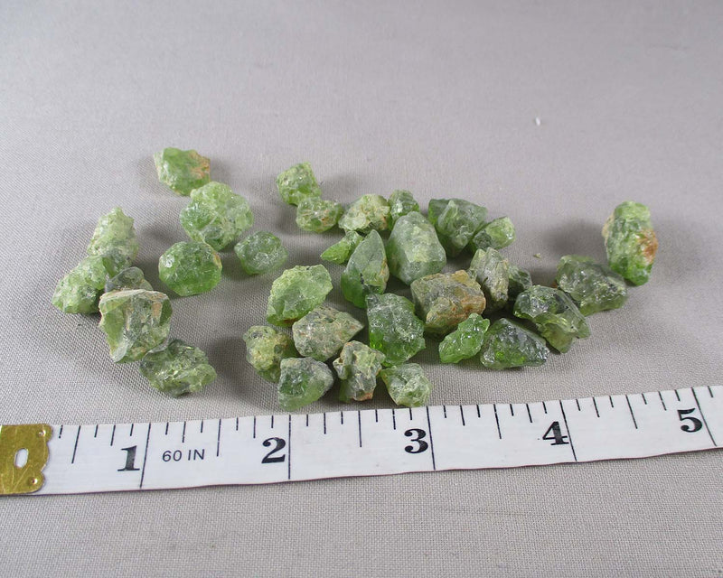 Peridot Stone Raw 1pc Z021*