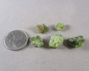 Peridot Stone Raw 2pc Z021**