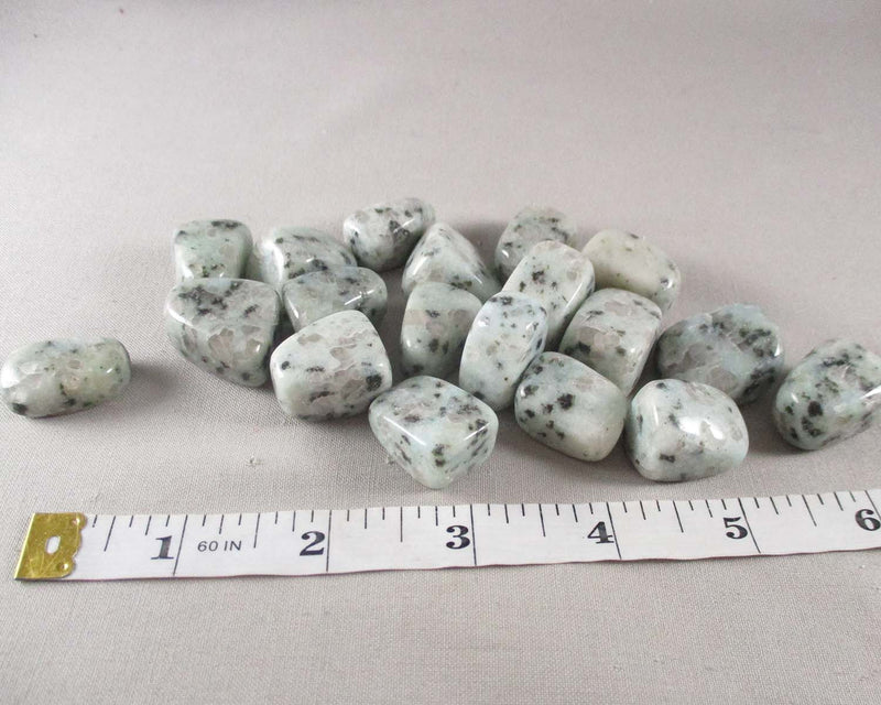 Kiwi Jasper Polished Stones 3pcs T716*