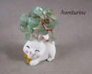 Feng Shui Prosperity Rabbit Bunny Tree (Various Gemstones)