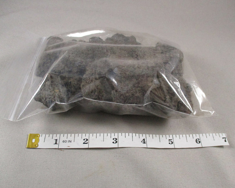 25% OFF! Large Lava Stones Raw 300 grams A219*