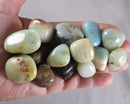 Amazonite Polished Stones 5pcs J077**