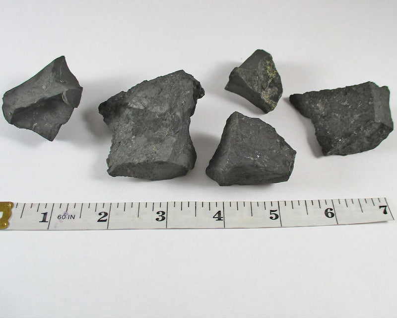 Shungite Stone Raw 2pcs H059**
