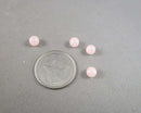 50% OFF!  Glow in the Dark Beads Pink Acrylic Various Sizes