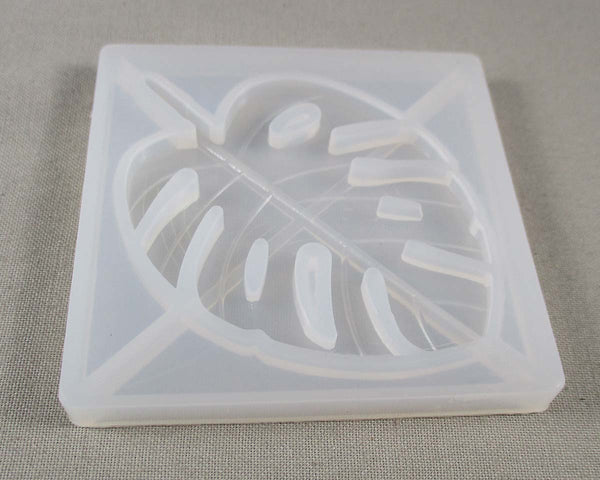 Silicone Resin Mold DIY Monstera Plant Leaf 1pc (1315)