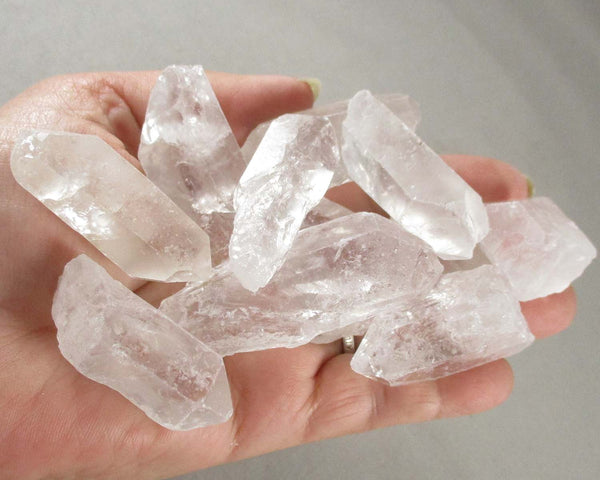 Clear Quartz Crystal Points 3pcs H063-2