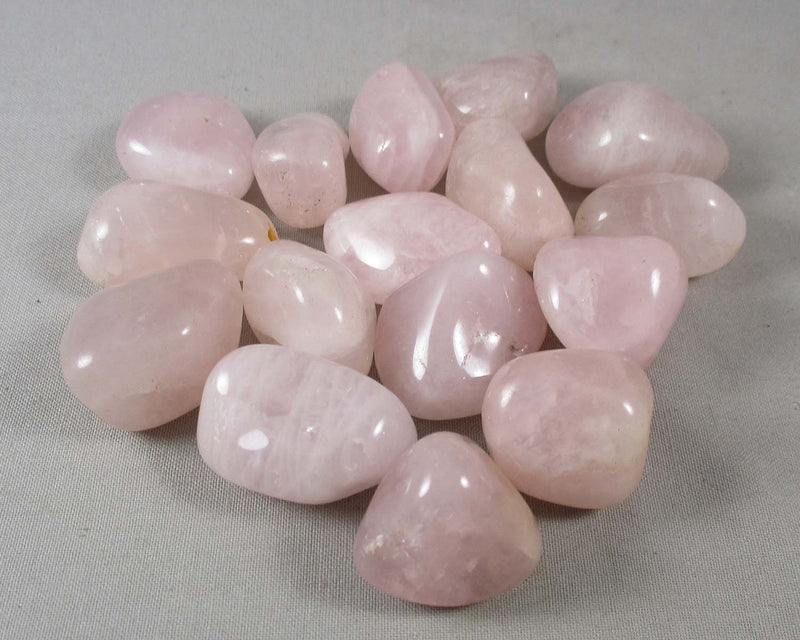 Rose Quartz Polished Stones (Medium) 3pcs J192