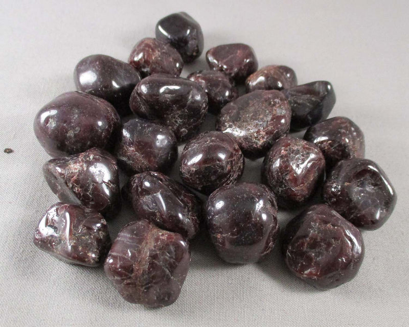 Garnet Polished Stones 2pcs J072**