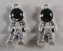 50% OFF!! Spaceman Charms Silver Tone 3pcs (0935)