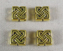 50% OFF!  Celtic Knot Spacer Beads Gold Tone 7mm 24pcs (2458)