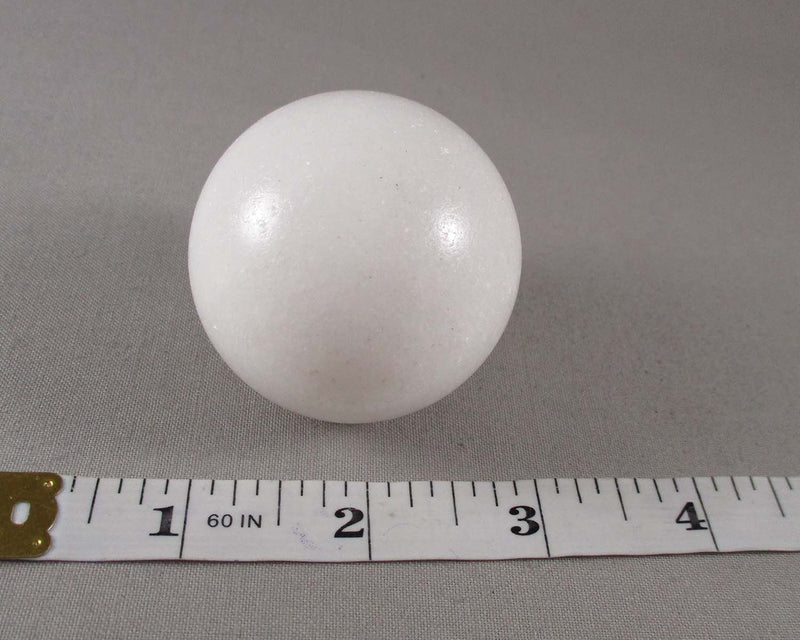 White Quartz Sphere 2" 1pc T494