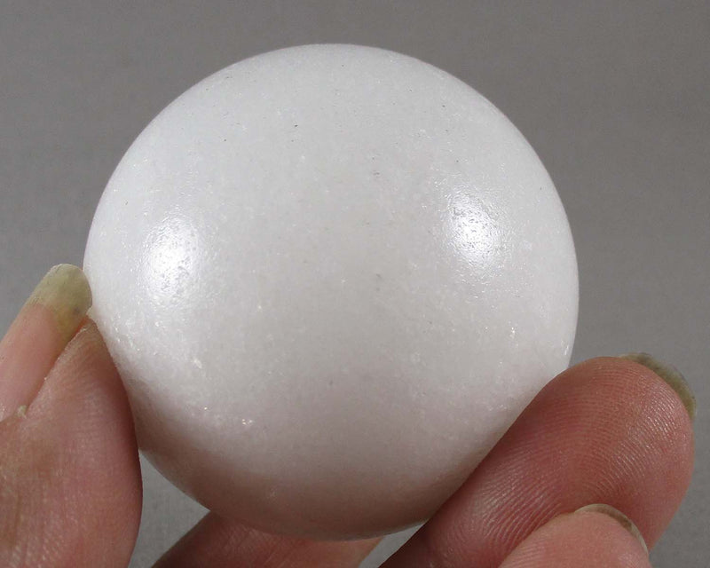 White Quartz Sphere 2" 1pc T494