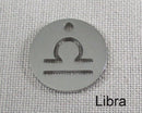 Zodiac Stainless Steel Charms (Astrological) 12mm 2pcs