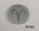 Zodiac Stainless Steel Charms (Astrological) 12mm 2pcs