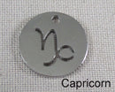 Zodiac Stainless Steel Charms (Astrological) 12mm 2pcs