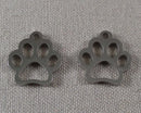 50% off!! Paw Print Charms Stainless Steel 2pcs (1424)