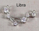 CZ Zodiac Constellation Charms (Astrological) 1pc
