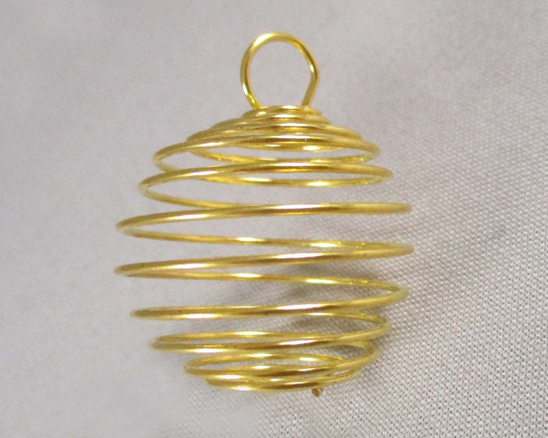 Gold Tone Cages for Stones 30x35mm 8pcs (4031)