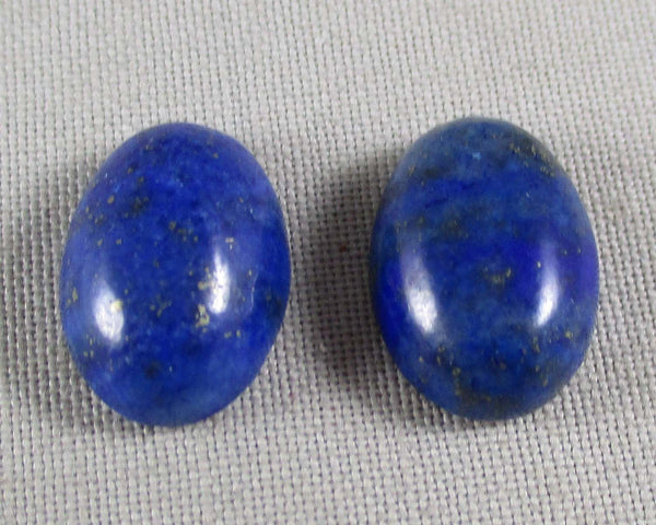 Lapis Lazuli Cabochon 4pcs 14x10mm (1958)