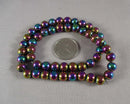 Rainbow Non-Magnetic Hematite Beads Round Various Sizes