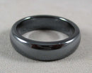 50% OFF!  Black Hematite Ring Size 9.5 (1983)