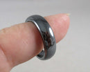 50% OFF!  Black Hematite Ring Size 9.5 (1983)