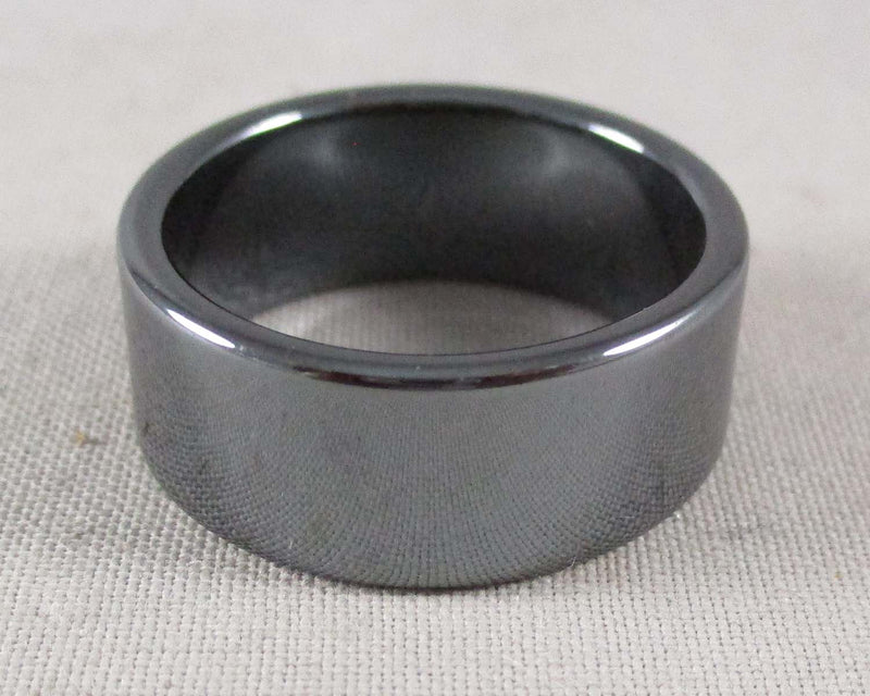 Black Hematite Ring Various Sizes