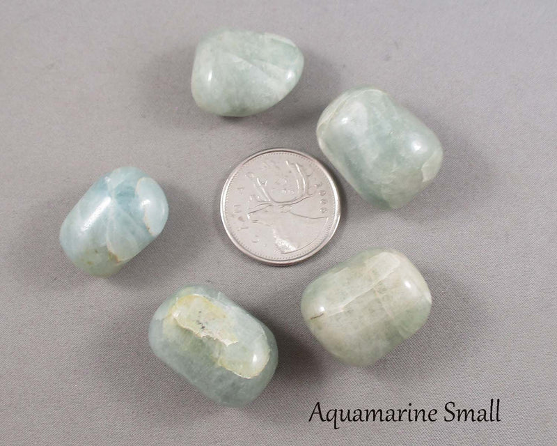 Aquamarine Polished Stone (Various Sizes) 1pc